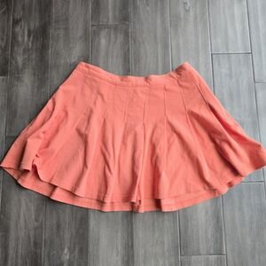 Urban Outfitters Katie Pink Pleated High Rise  Mini Skirt Size Medium  Preppy
